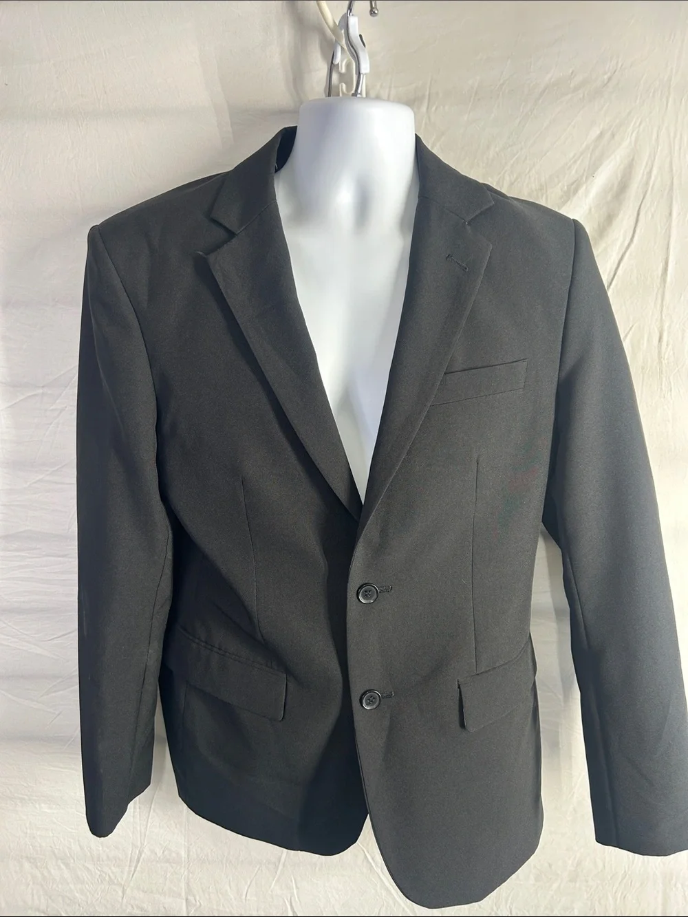 OppoSuits Black Two-Button Sport Coat